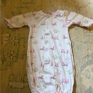 Kissy Kissy Pink and White Sleep Sack